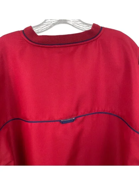 Cutter and Buck Colorblock Golf Mens Large Pullover Wind Rain Vintage 90s - Picture 7 of 11